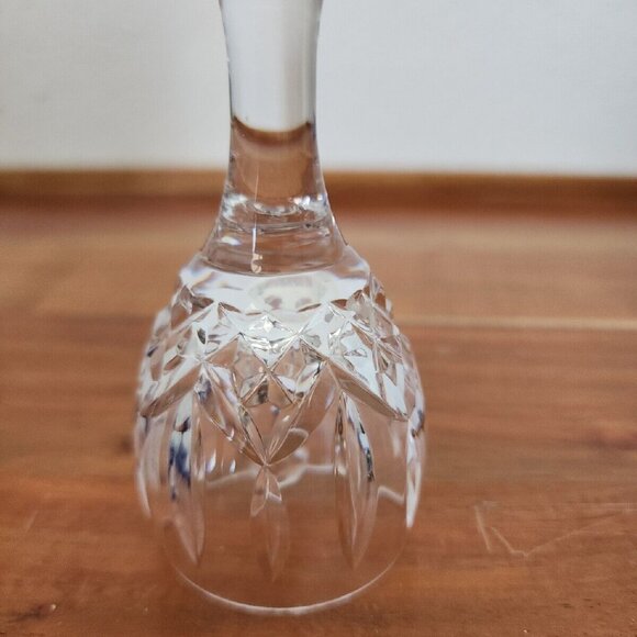 Tyrone Lead Crystal Miniature Bell 4" blown glass handcut Ireland signed - Picture 6 of 14